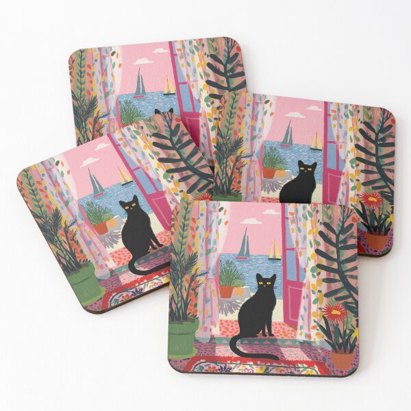 Item preview, Whiskers at the Seaside Door designed and sold by Venon28.