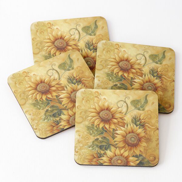 Item preview, Vintage Sunflowers Art designed and sold by MargaretWiktor.
