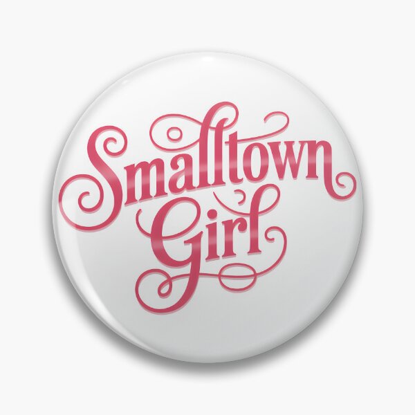 Item preview, Smalltown Girl – Ornate Pink Cursive designed and sold by Everdreeam.