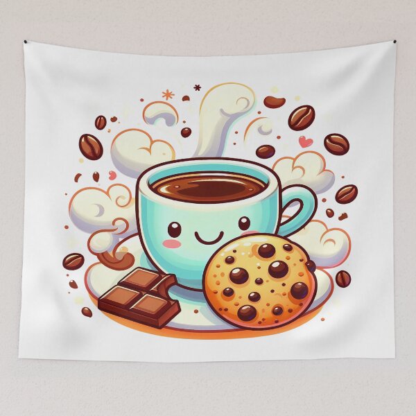 Item preview, Cereal Cookie Coffee Break Swirl Art designed and sold by Art-Arcade6.