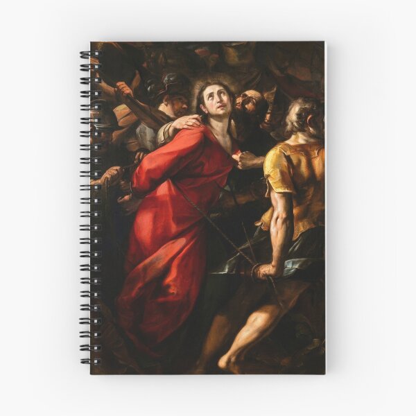 Item preview, The Capture of Christ Procaccini Baroque Religious Painting designed and sold by TheSoulOfArt.
