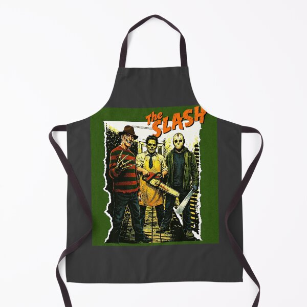Item preview, The SLASH Horror Icons Graphic Tee Clean Parody Design designed and sold by GhostDawgs.