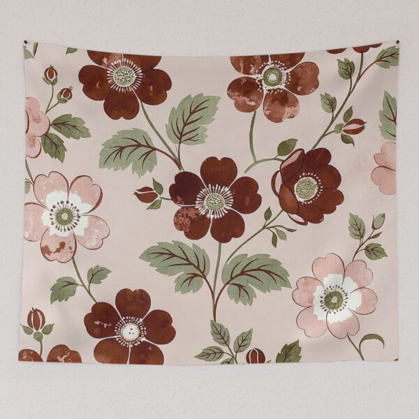 Item preview, Rustic Floral Garden Design  designed and sold by TinCatOutPost.