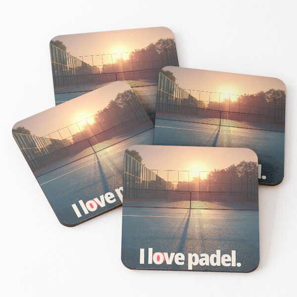 Item preview, I Love Padel – Sunset Court Photography Graphic designed and sold by ticzla95.