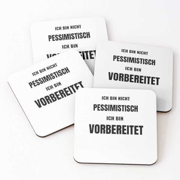 Item preview, I'm not pessimistic, I'm prepared. designed and sold by AlpineInkStudio.