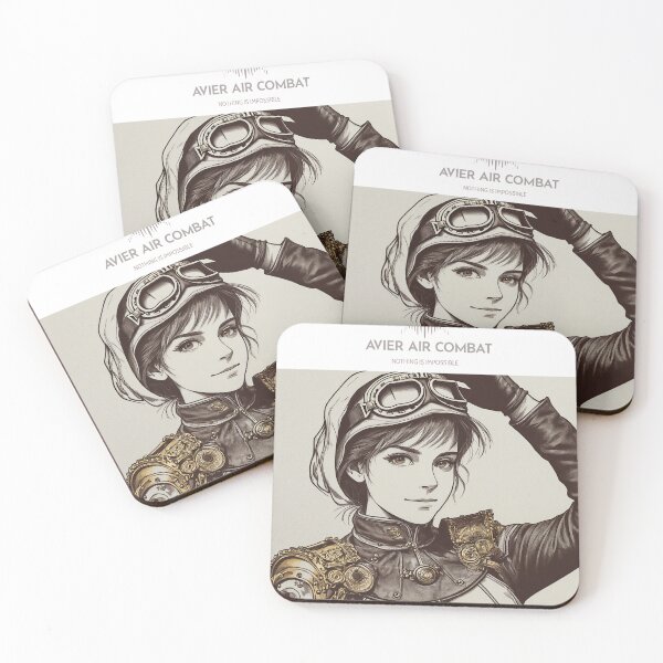 Item preview, Female fighter Avier pilot called Jenny designed and sold by AvierAero.