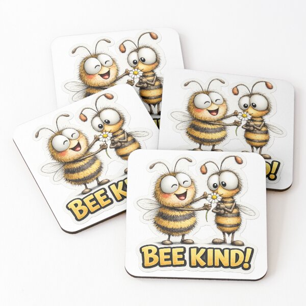 Item preview, BEE KIND! designed and sold by Cutie-Full Creations.