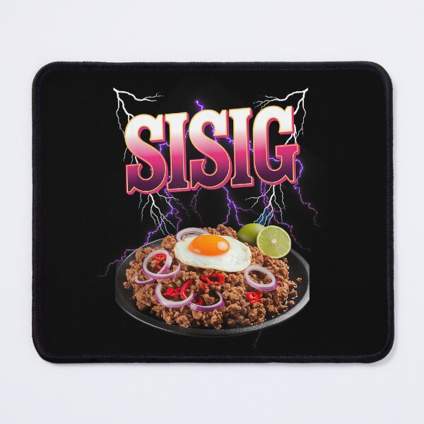 Item preview, Sisig Meme Bootleg Rap Style 90s Vintage Funny designed and sold by PaulTSchafer.