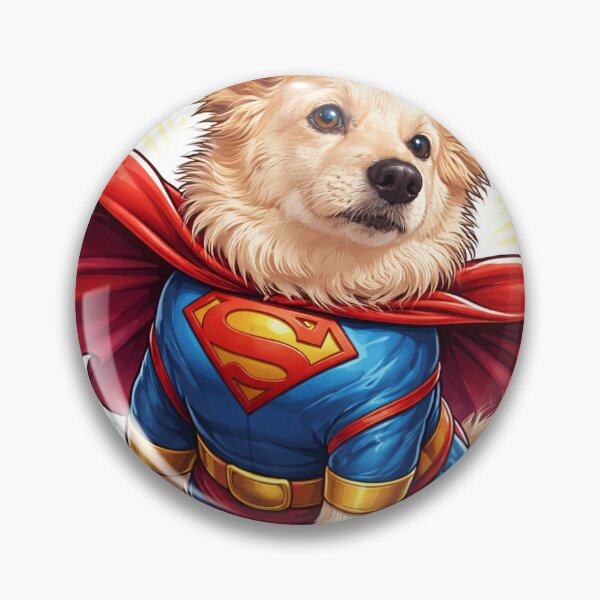 Item preview, Super Pup Hero – Cute Dog Superhero Sticker designed and sold by Panda_Bomb.