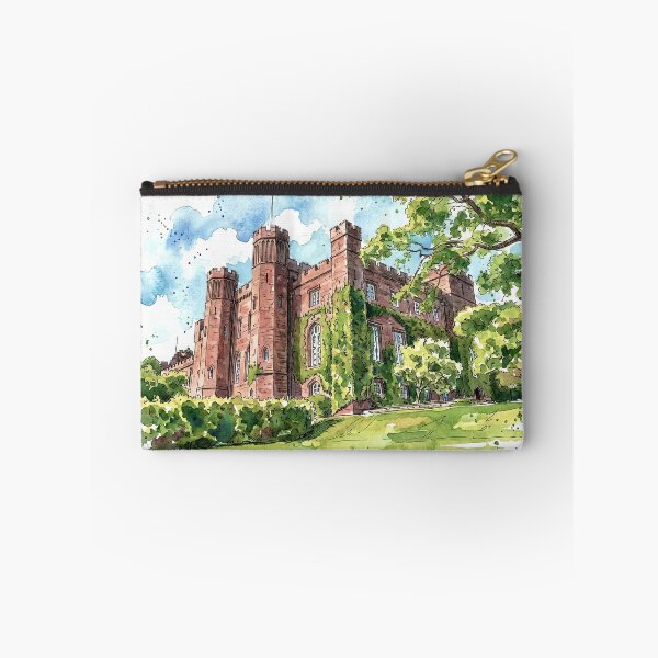 Item preview, Watercolour illustration of Scone Palace, Perthshire, Scotland designed and sold by davidelder.
