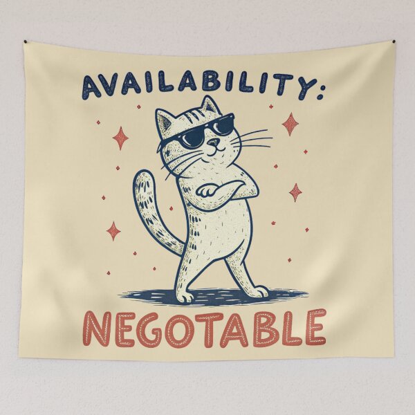 Item preview, Availability Cat – Maybe, Maybe Not designed and sold by Artiviose.