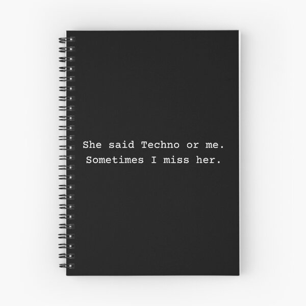 Item preview, She said Techno or Me Funny Shirt - Meme Tee designed and sold by RYPEstuff.