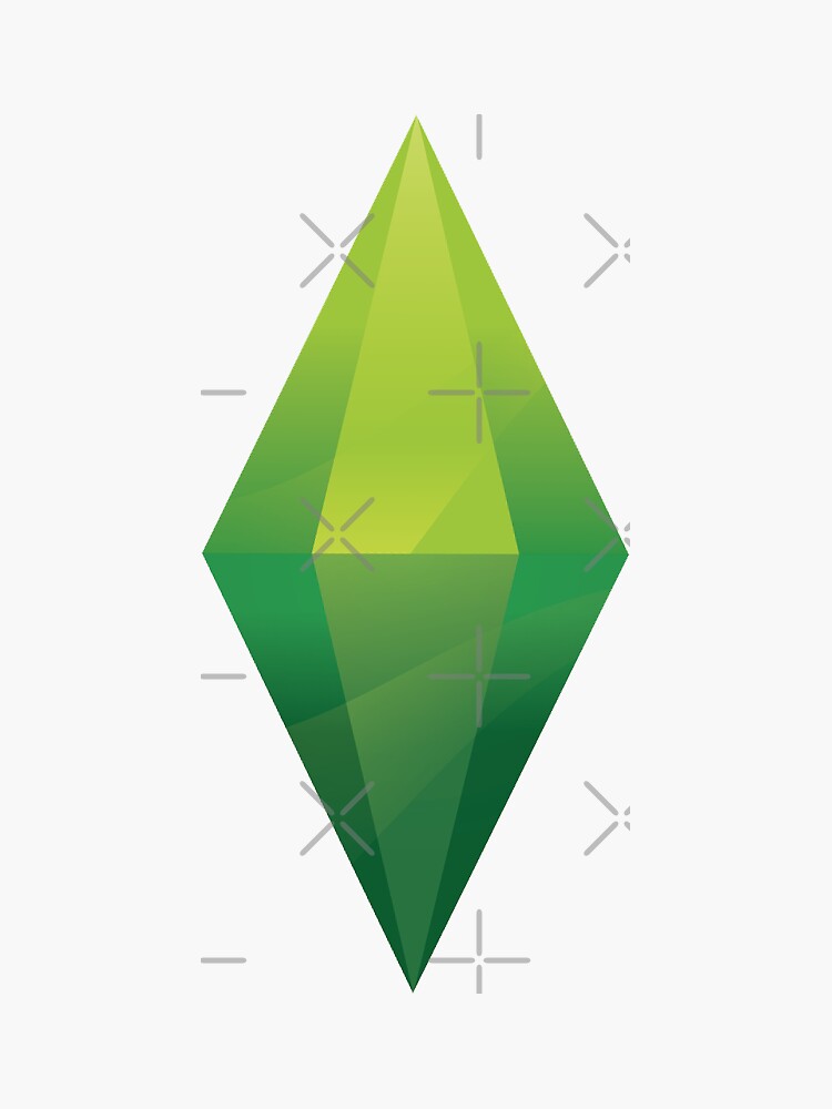 Sims 4 Plumbob Sticker For Sale By Mreveal23 Redbubble