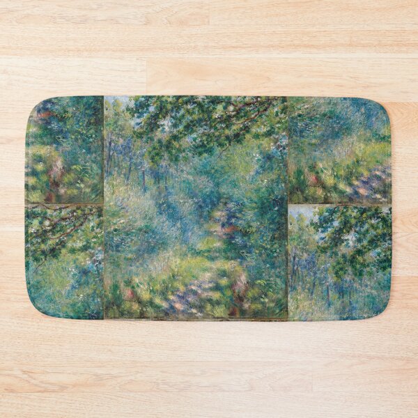 Item preview, Sentier Dans Le Bois by Pierre-Auguste Renoir: Impressionist Woodland Path Poster designed and sold by artofuniverse.