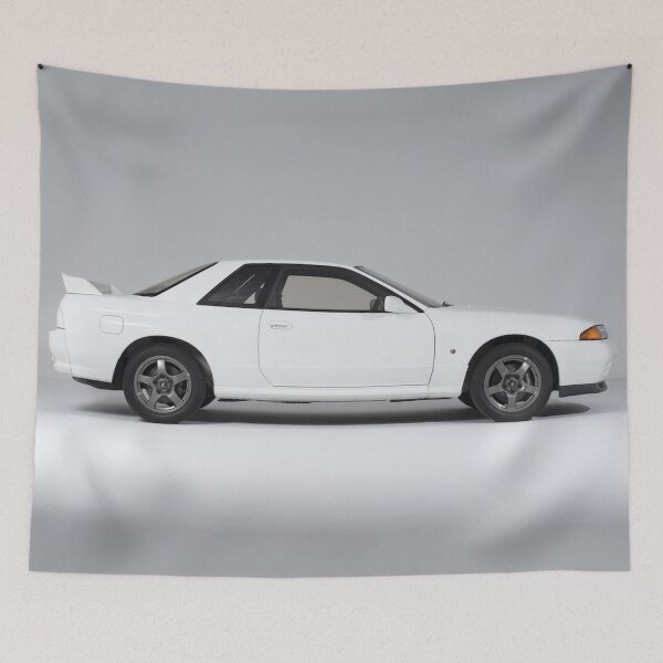 Item preview, Nissan Skyline R32 GT-R - JDM Godzilla Racing Legend Poster designed and sold by Road To Track.