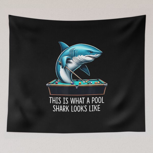 Item preview, This Is What A Pool Shark Looks Like - Shark Pool Player - designed and sold by RichardXRichard.