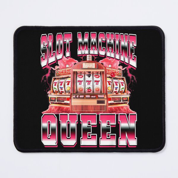 Item preview, Slot Machine Queen Gambling Gambler Las Vegas Casino 90s designed and sold by PaulTSchafer.