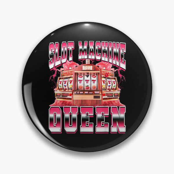 Item preview, Slot Machine Queen Gambling Gambler Las Vegas Casino 90s designed and sold by PaulTSchafer.