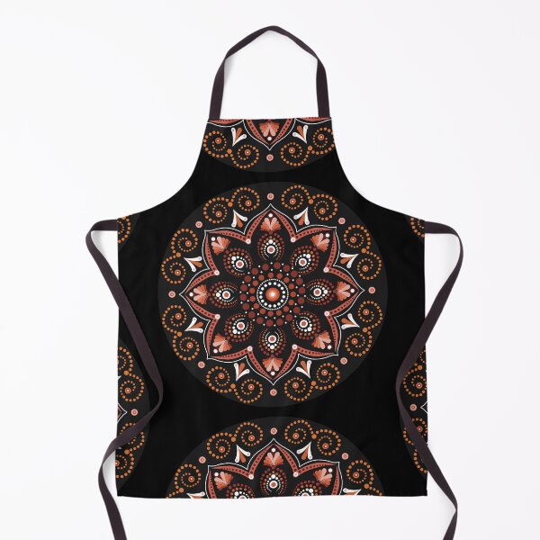Item preview, Red Mini Mandala designed and sold by The Dotted Brush.