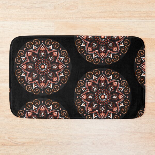 Item preview, Red Mini Mandala designed and sold by The Dotted Brush.