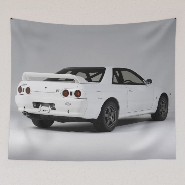 Item preview, Nissan Skyline R32 GT-R - JDM Godzilla Racing Legend Poster designed and sold by Road To Track.