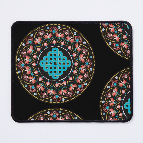Item preview, Celtic Knot Coral designed and sold by The Dotted Brush.