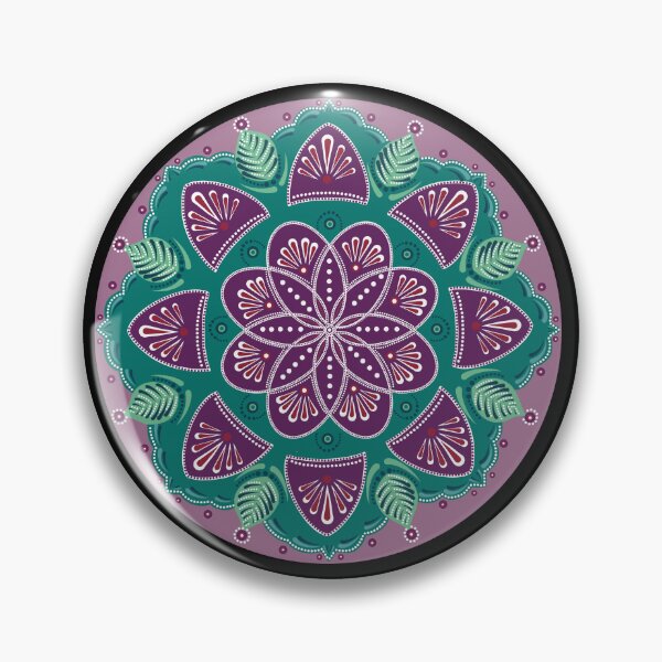 Item preview, Purple Mandala designed and sold by The Dotted Brush.