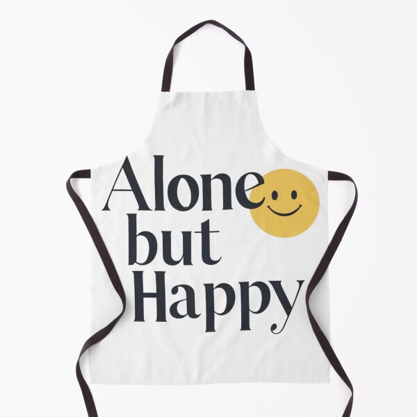 Item preview, Along But Happy Minimalist Introvert Aesthetic Design designed and sold by ElsterCreative.