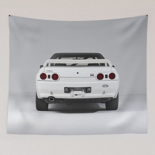 Item preview, Nissan Skyline R32 GT-R - JDM Godzilla Racing Legend Poster designed and sold by Road To Track.