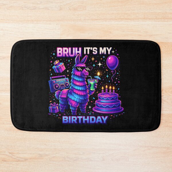 Item preview, Gamer Bruh It’s My Birthday Llama Pinata Bday designed and sold by Blok45.