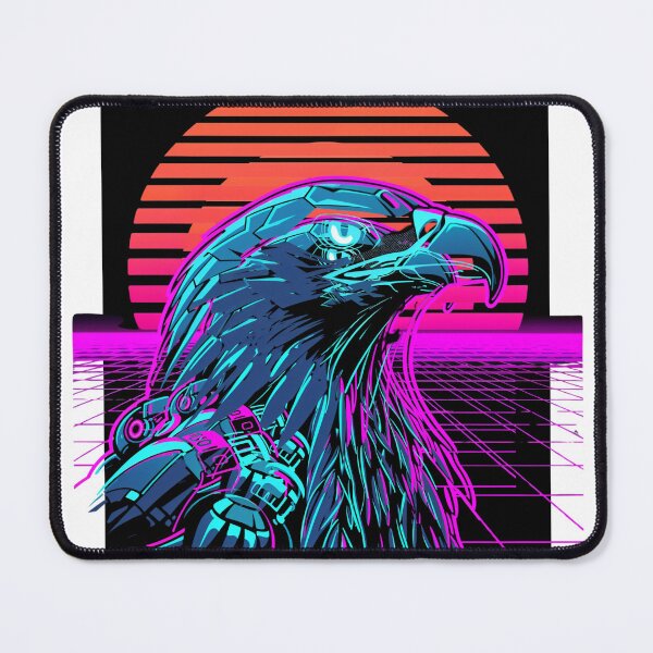 Item preview, Cyber Raptor: Synthwave Eagle Evolution designed and sold by Nicola369.