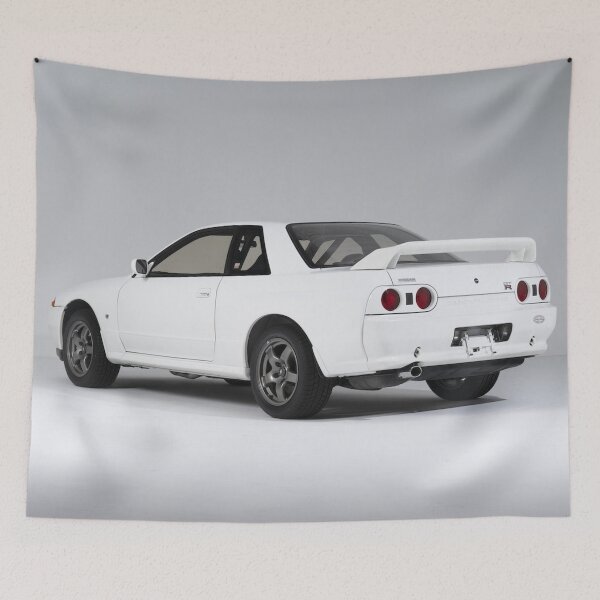 Item preview, Nissan Skyline R32 GT-R - JDM Godzilla Racing Legend Poster designed and sold by Road To Track.