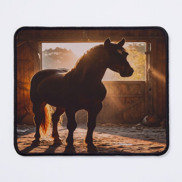 Item preview, Horse in Golden Sunlight designed and sold by BeautifulVirtues.