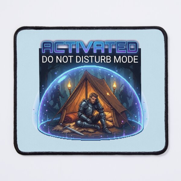 Item preview, Do Not Disturb Mode Activated Introvert Cozy Pixel Design designed and sold by Quiet Mode Studio.