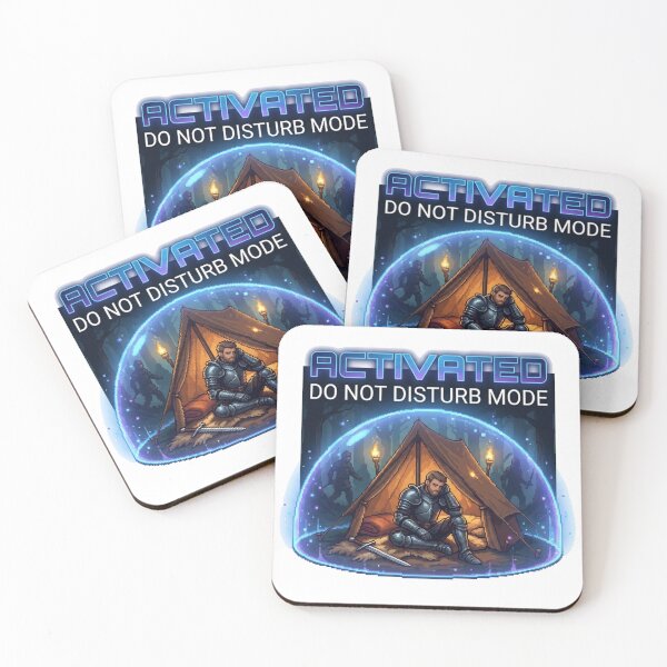 Item preview, Do Not Disturb Mode Activated Introvert Cozy Pixel Design designed and sold by Quiet Mode Studio.