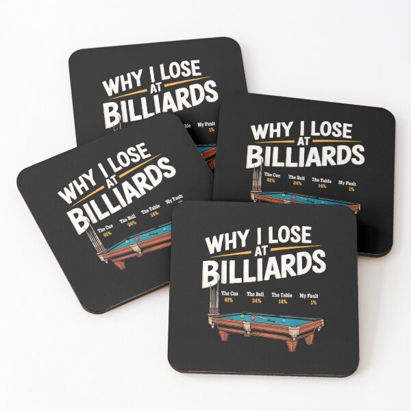 Item preview, Why I Lose at Billiards Pool Player Billiard Snooker Funny designed and sold by RichardXRichard.