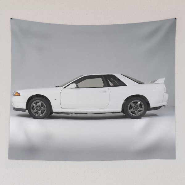 Item preview, Nissan Skyline R32 GT-R - JDM Godzilla Racing Legend Poster designed and sold by Road To Track.