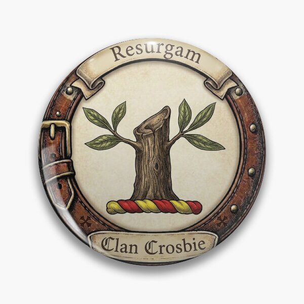 Item preview, Clan Crosbie Crest designed and sold by BagTown Clans.