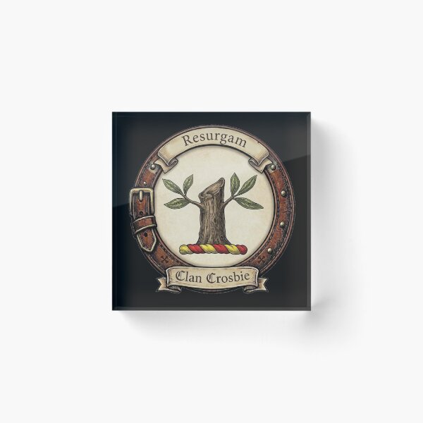 Item preview, Clan Crosbie Crest designed and sold by BagTown Clans.