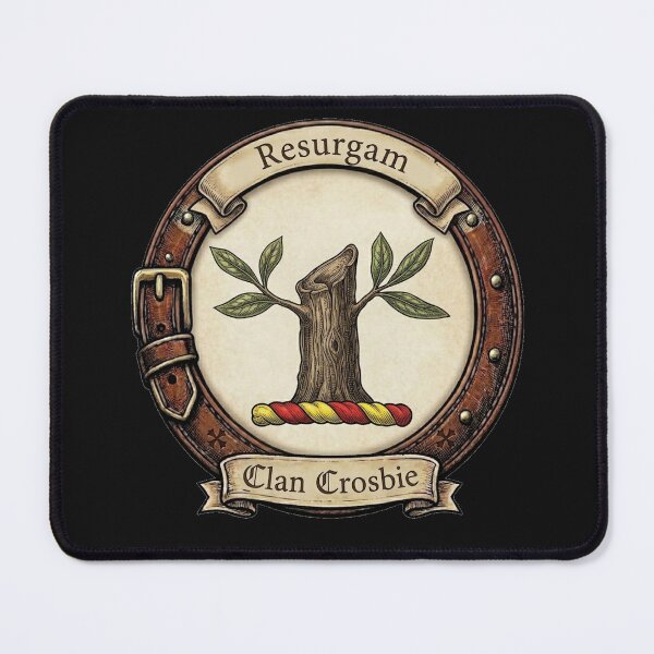 Item preview, Clan Crosbie Crest designed and sold by BagTown Clans.