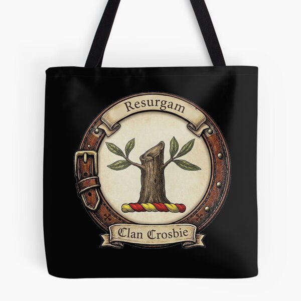 Item preview, Clan Crosbie Crest designed and sold by BagTown Clans.