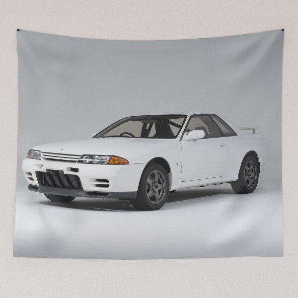 Item preview, Nissan Skyline R32 GT-R - JDM Godzilla Racing Legend Poster designed and sold by Road To Track.