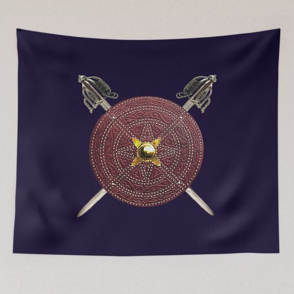 Item preview, Targe and Swords designed and sold by Murph's Images.