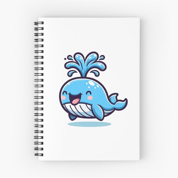 Item preview, Chapuzón de ballena azul caprichoso designed and sold by ShopThousand.