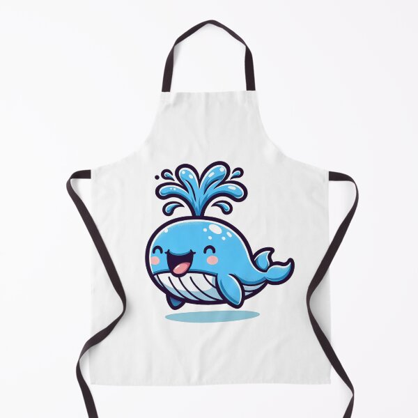 Item preview, Whimsical Blue Whale Splash designed and sold by ShopThousand.