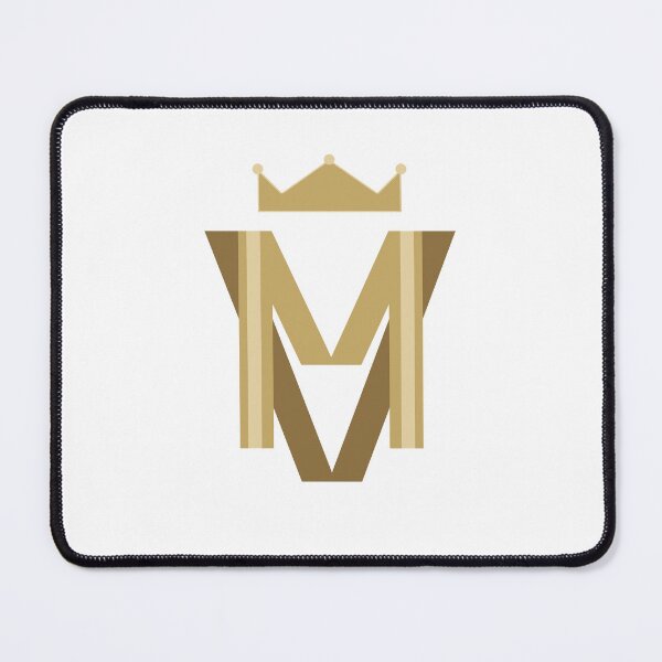 Item preview, MV Crown Gold Luxury Monogram designed and sold by MVLuxury.