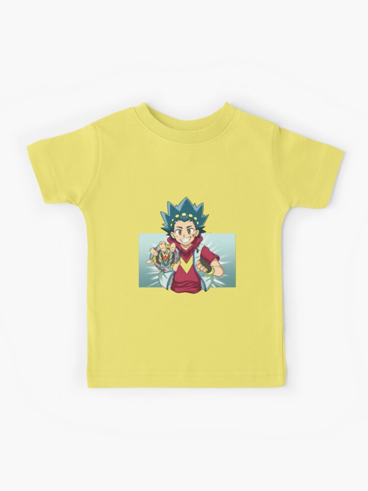 BEYBLADE BURST Shu Kurenai & Valt Aoi T-shirt child Chiffon Top