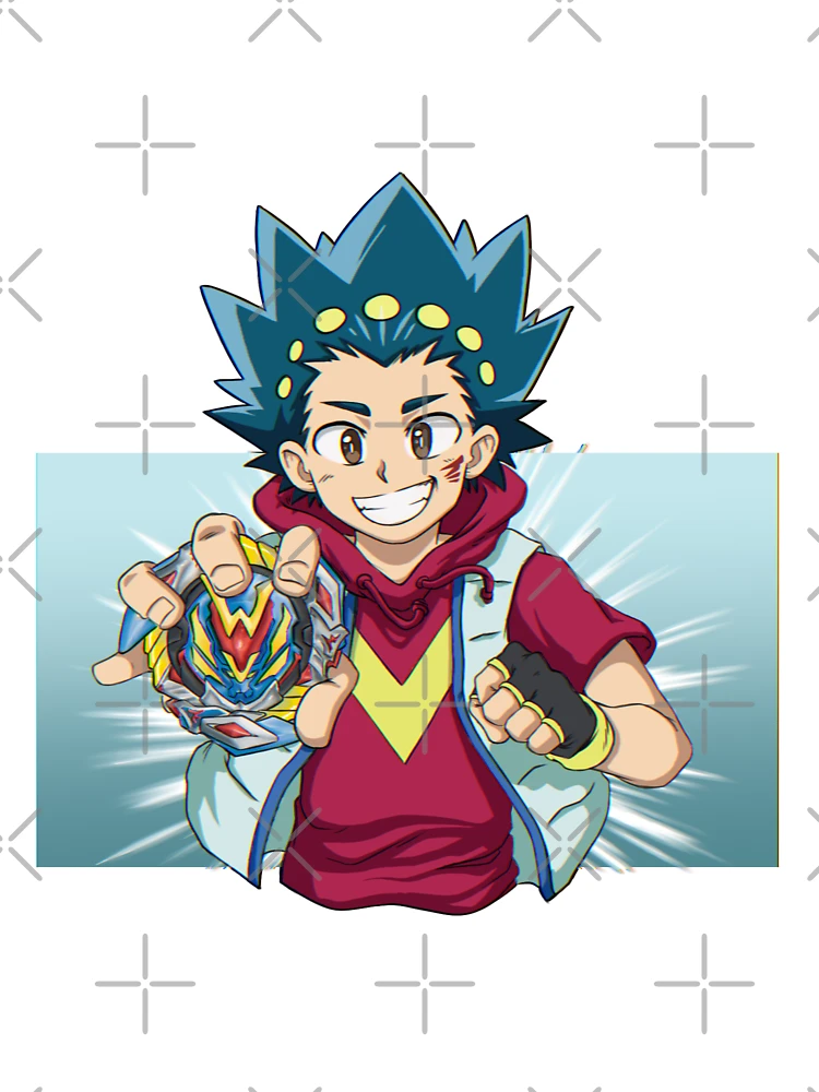 BEYBLADE BURST Shu Kurenai & Valt Aoi T-shirt child Chiffon Top