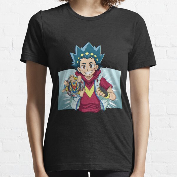 BEYBLADE BURST Shu Kurenai & Valt Aoi T-shirt child Chiffon Top