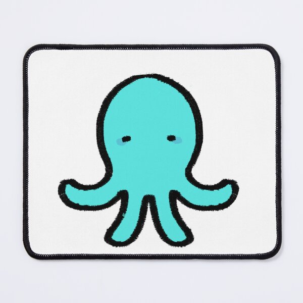 Item preview, Cute Little Cyan Octopus designed and sold by niks-s.